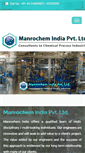 Mobile Screenshot of manrochemindia.com